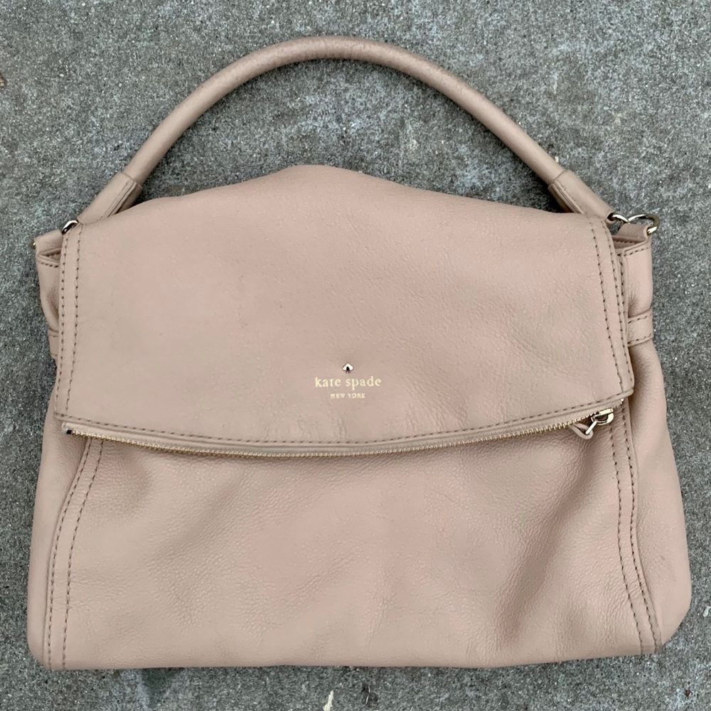 KATE SPADE fold over hobo bag